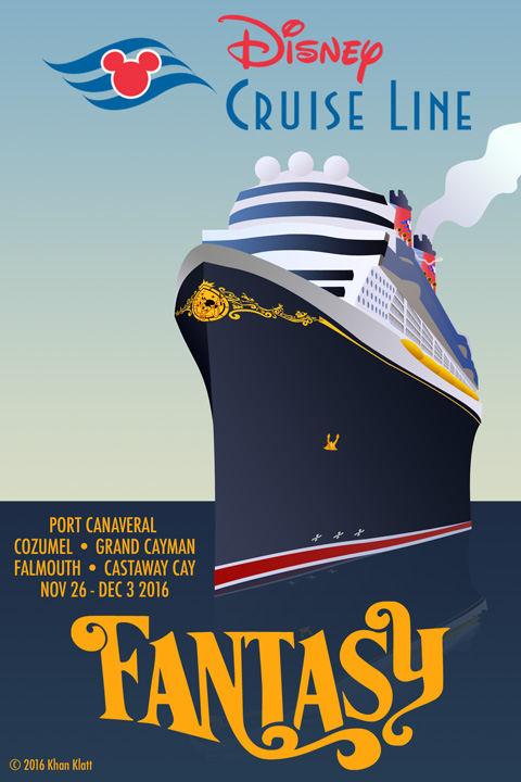 Disney cruise line art